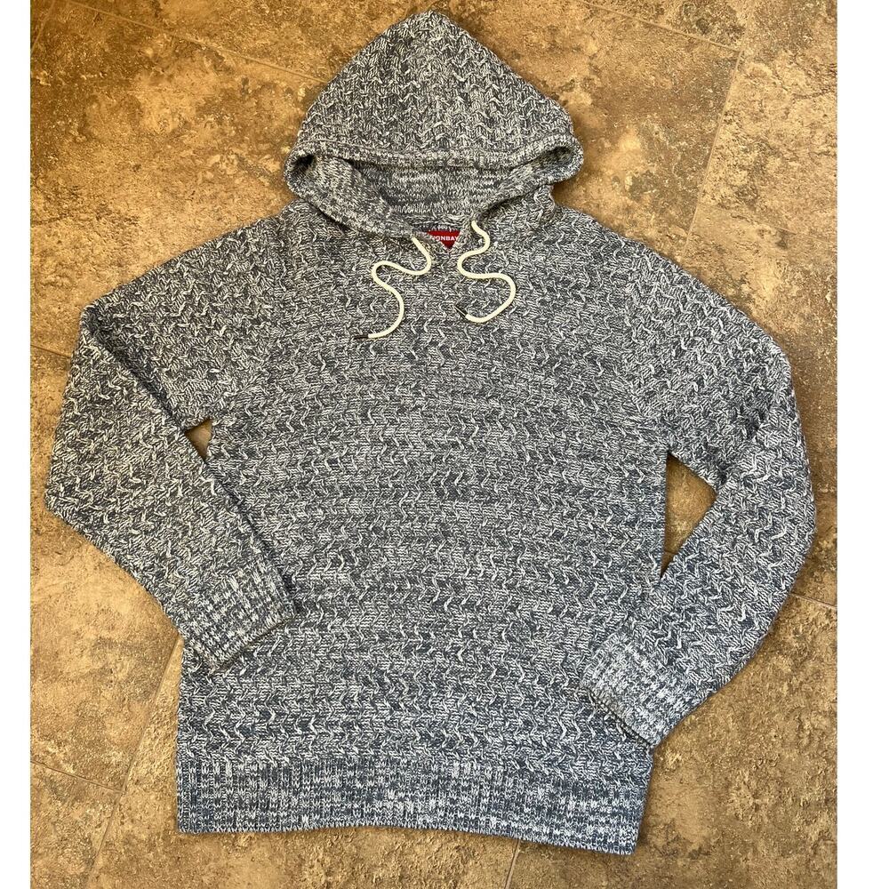 UnionBay Gray pullover Hoodie sweater, Men's size M